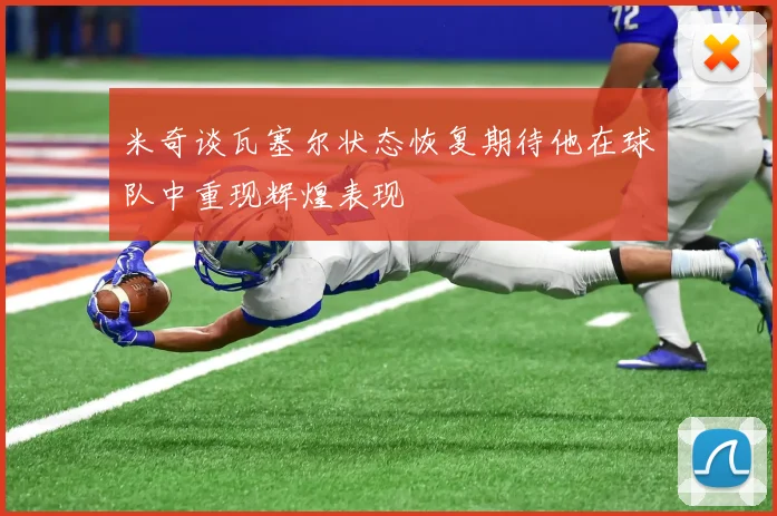 米奇谈瓦塞尔状态恢复期待他在球队中重现辉煌表现